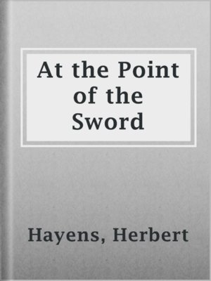 cover image of At the Point of the Sword